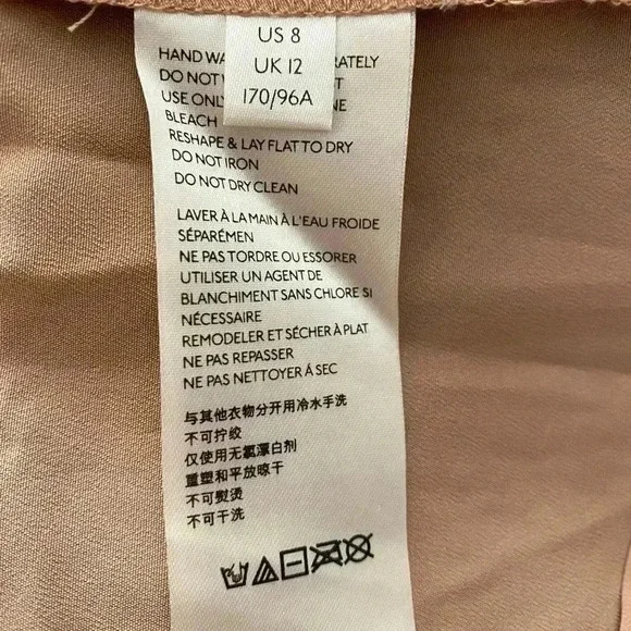 🆕Free People - Night Shimmer Black Mini Dress 8🆕 - Picture 12 of 13